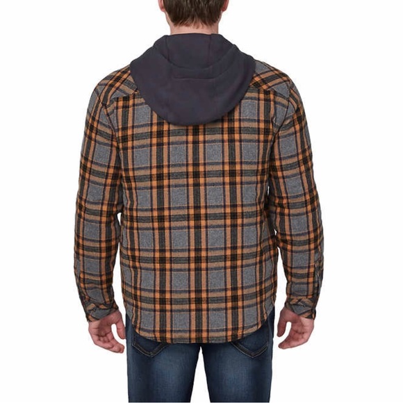 Legendary Outfitters Men’s Shirt Jacket with Hood - Picture 2 of 6